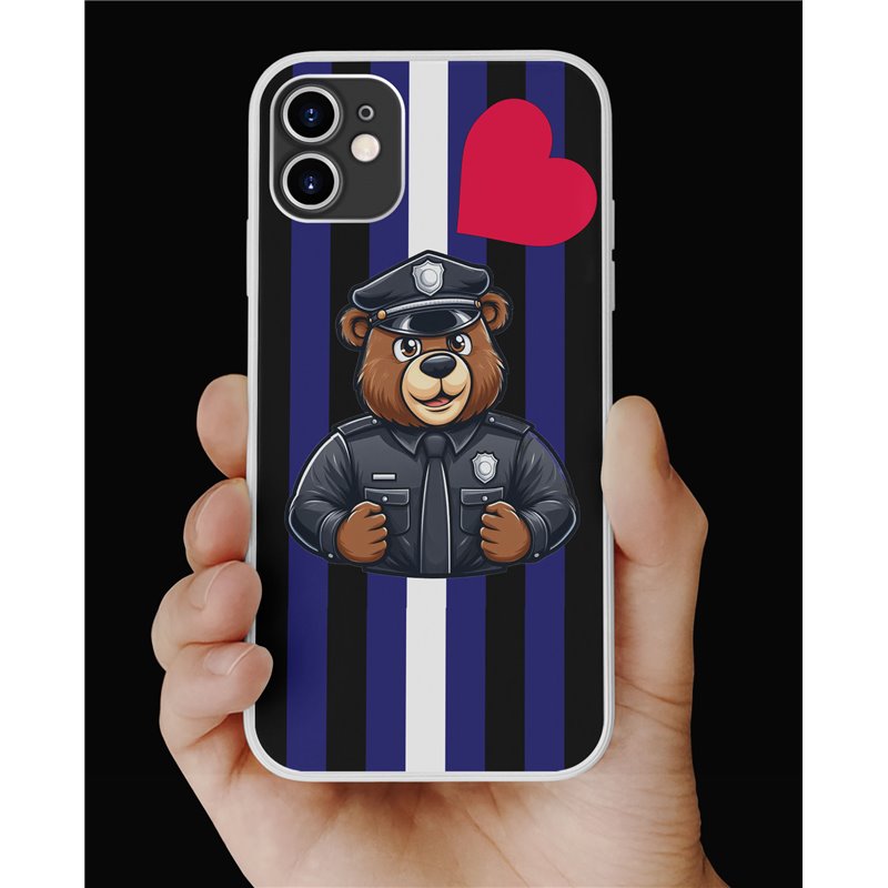 Phone Cover - Leather Flag - Cop 10