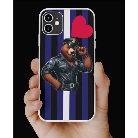 Phone Cover - Leather Flag - Cop 4