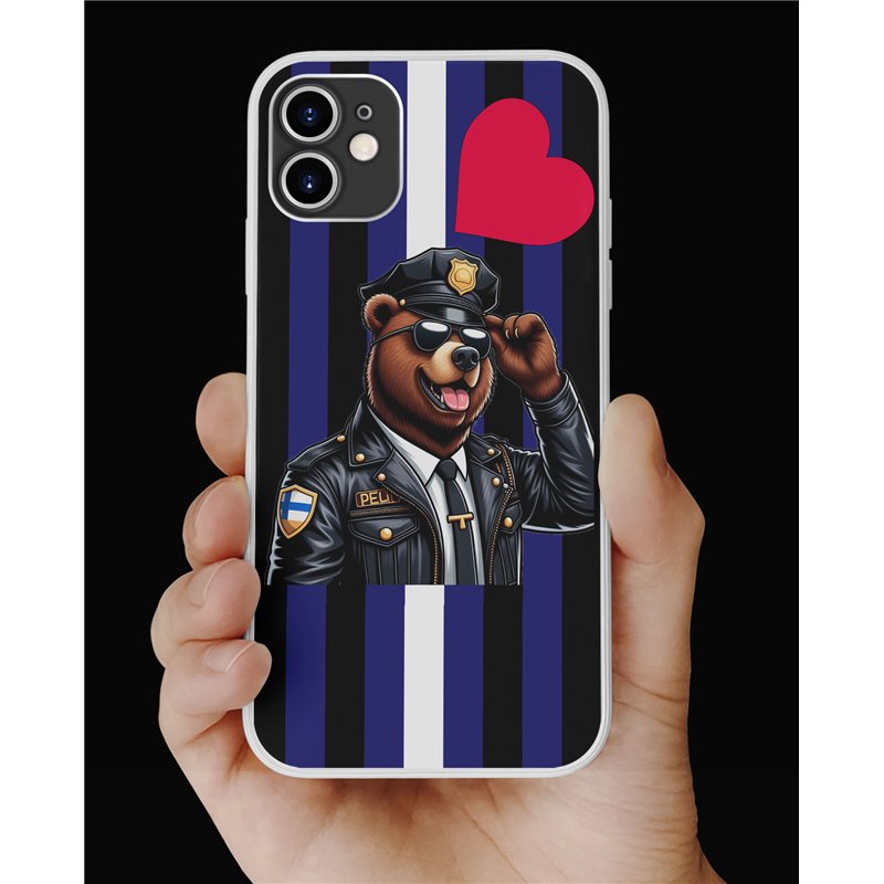 Phone Cover - Leather Flag - Cop 8
