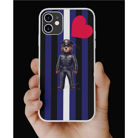 Phone Cover - Leather Flag - Cop 9