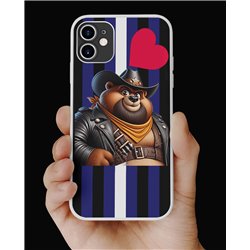 Phone Cover - Leather Flag - Cowboy 3