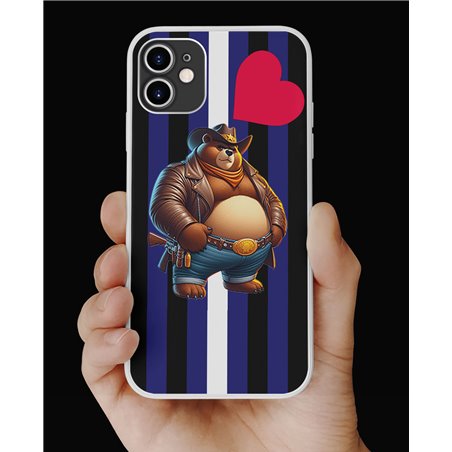 Phone Cover - Leather Flag - Cowboy 6