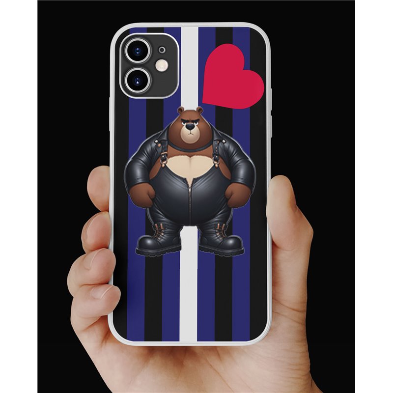 Phone Cover - Leather Flag - Dungerees 30