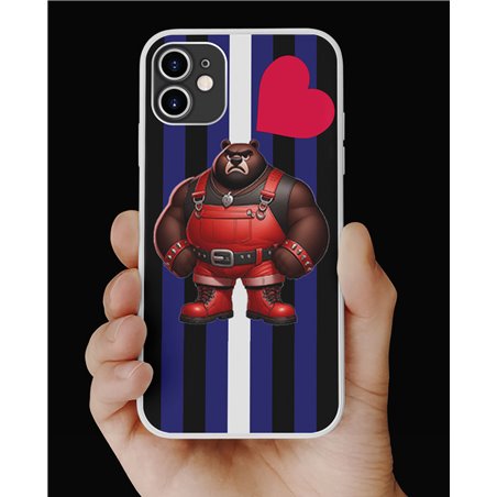Phone Cover - Leather Flag - Dungerees 32