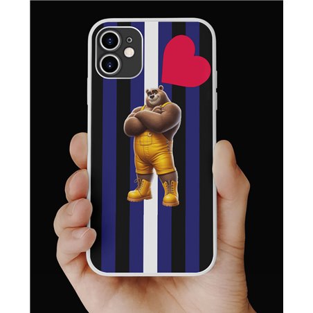 Phone Cover - Leather Flag - Dungerees 33