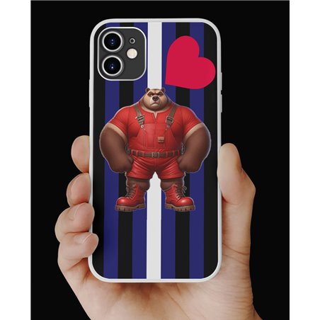 Phone Cover - Leather Flag - Dungerees 6