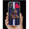Phone Cover - Leather Flag - Kilted Bear - 14