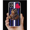 Phone Cover - Leather Flag - Kilted Bear - 17