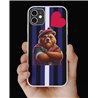 Phone Cover - Leather Flag - Kilted Bear - 20