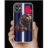 Phone Cover - Leather Flag - Kilted Bear - 27
