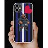 Phone Cover - Leather Flag - Kilted Bear - 9