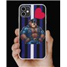 Phone Cover - Leather Flag - Leather 43