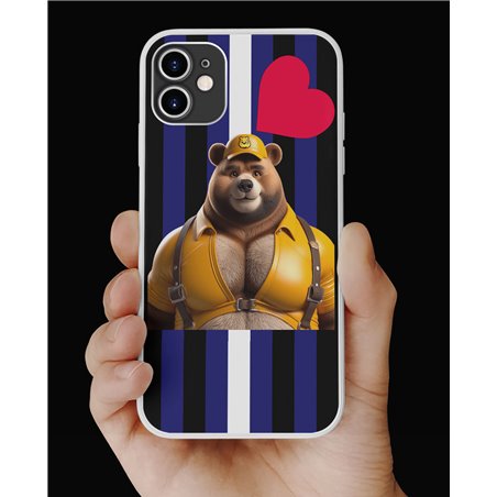 Phone Cover - Leather Flag - Leather 55