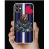 Phone Cover - Leather Flag - Leather 62