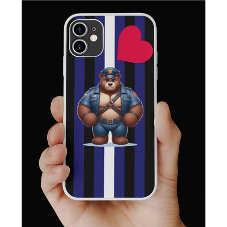 Phone Cover - Leather Flag - Leather 64