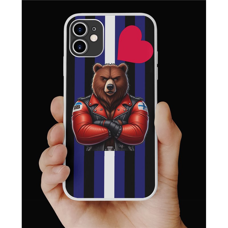 Phone Cover - Leather Flag - Leather 66
