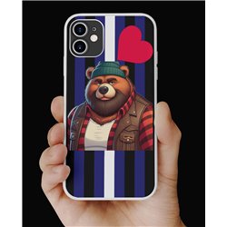 Phone Cover - Leather Flag - Lumberjack 1