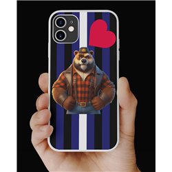 Phone Cover - Leather Flag - Lumberjack 3