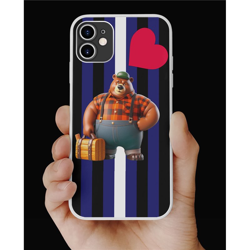 Phone Cover - Leather Flag - Lumberjack 5 Phone Cover - Leather Flag - Lumberjack 5