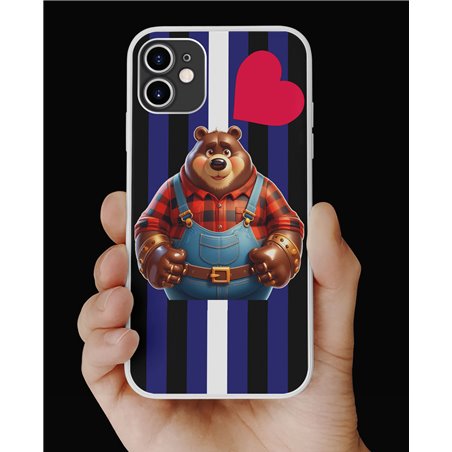 Phone Cover - Leather Flag - Lumberjack 8