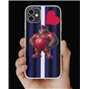 Phone Cover - Leather Flag - Rubber 18