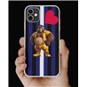 Phone Cover - Leather Flag - Rubber 19