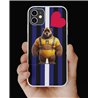 Phone Cover - Leather Flag - Rubber 2