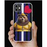 Phone Cover - Leather Flag - Rubber 3