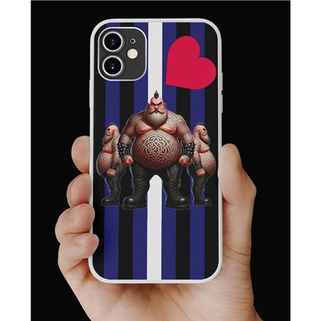 Phone Cover - Leather Flag - Tattoo Guy - 10