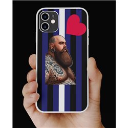 Phone Cover - Leather Flag - Tattoo Guy - 21