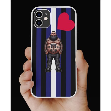 Phone Cover - Leather Flag - Tattoo Guy - 25