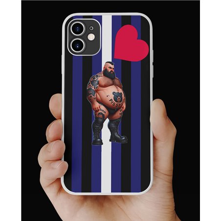 Phone Cover - Leather Flag - Tattoo Guy - 33