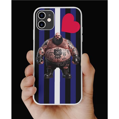 Phone Cover - Leather Flag - Tattoo Guy - 37