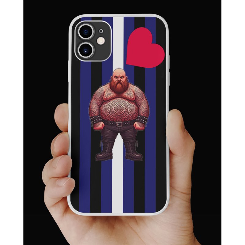 Phone Cover - Leather Flag - Tattoo Guy - 4 Phone Cover - Leather Flag - Tattoo Guy - 4