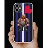 Phone Cover - Leather Flag - Tattoo Guy - 48