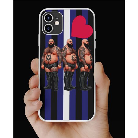 Phone Cover - Leather Flag - Tattoo Guy - 55