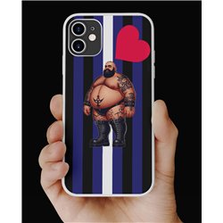 Phone Cover - Leather Flag - Tattoo Guy - 8