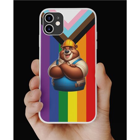 Phone Cover - Pride Flag - Construction 5