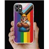 Phone Cover - Pride Flag - Construction 5