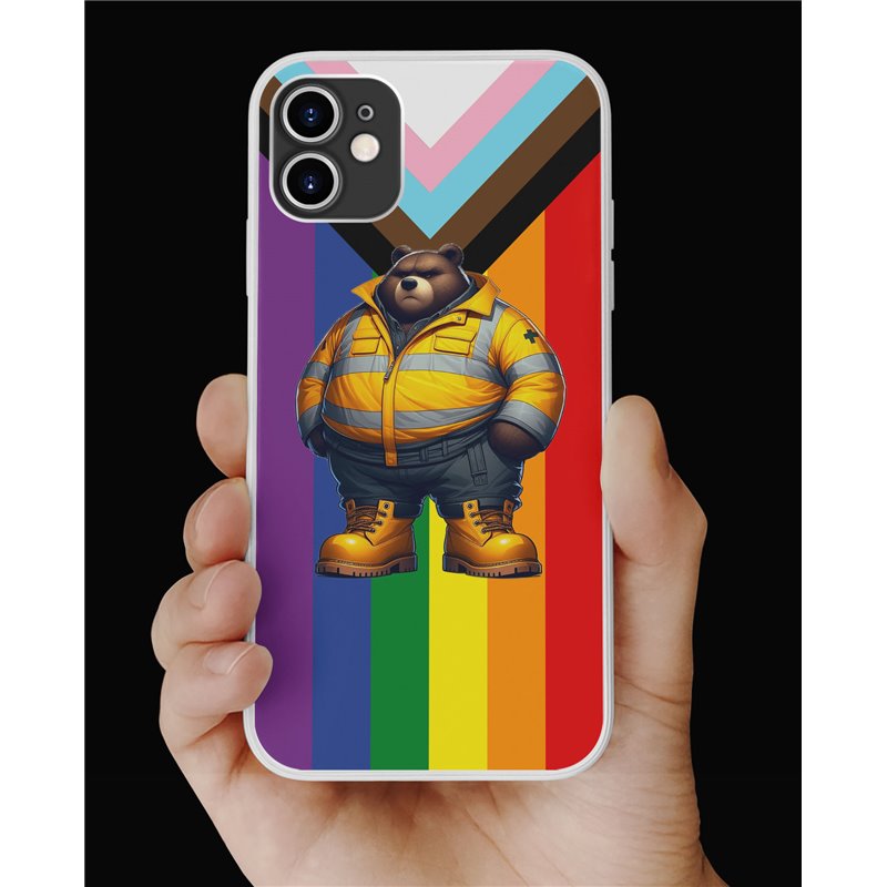 Phone Cover - Pride Flag - Construction 9