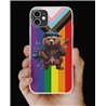 Phone Cover - Pride Flag - Kilted Bear - 11