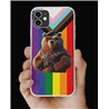 Phone Cover - Pride Flag - Kilted Bear - 17