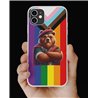Phone Cover - Pride Flag - Kilted Bear - 20