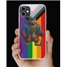 Phone Cover - Pride Flag - Kilted Bear - 5