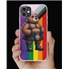 Phone Cover - Pride Flag - Kilted Bear - 7