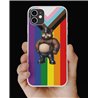 Phone Cover - Pride Flag - Leather 10