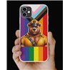 Phone Cover - Pride Flag - Leather 16
