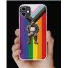 Phone Cover - Pride Flag - Leather 24