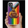 Phone Cover - Pride Flag - Leather 29