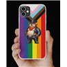 Phone Cover - Pride Flag - Leather 31